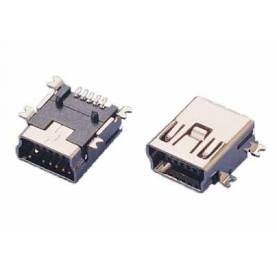 CONECTOR MINI USB FEMEA - V3