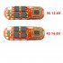 CONTROLADOR/PROTETOR DE CARGA BMS 4S BATERIA 18650 25A 16.8V