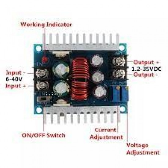 CONVERSOR STEP DOWN DC-DC 20A 300W