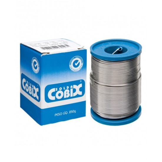 ESTANHO PARA SOLDA COBIX 1.00MM 250GRS