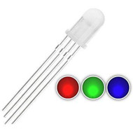 LED 5MM RGB ANODO LEITOSO
