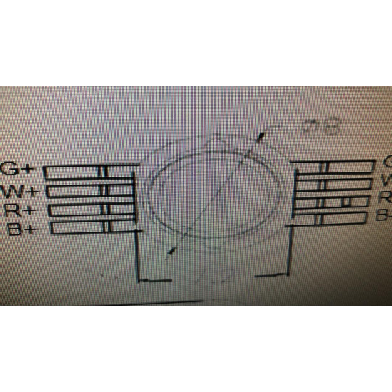 LED RGBW -12W (4*3W)