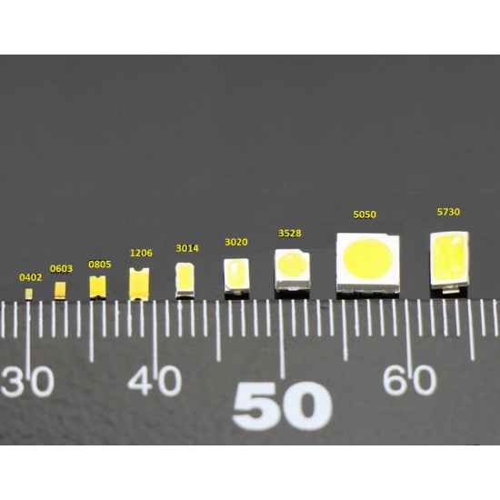 LED SMD 0805 AMARELO