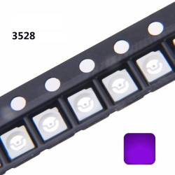 LED SMD 3528 UV (ROXO) LED SMD 3528 UV (ROXO)