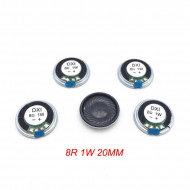 MINI ALTO FALANTE 8 OHM 1W 20MM MINI ALTO FALANTE 8 OHM 1W 20MM