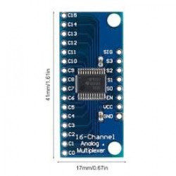 MODULO MULTIPLEXADOR ANALOGICO DIGITAL 16 CANAIS CD74HC4067