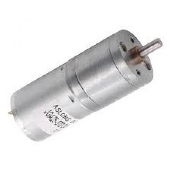 MOTOR DC 12V COM CAIXA REDUÇÃO-200RPM