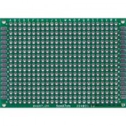 PLACA PERFURADA DUPLA FACE 5X7 CM