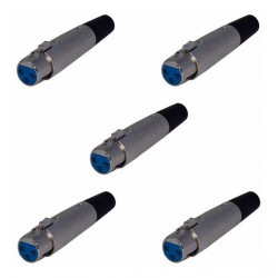 PLUG CANON LS1017 FEMEA XLR 3PINOS