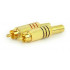 PLUG RCA MACHO METALICO