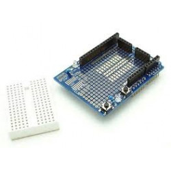 PROTO SHIELD COM MINI PROTOBOARD PARA ARDUINO UNO