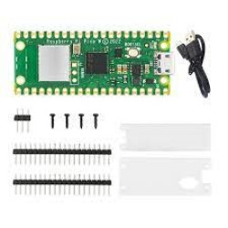 RASPBERRY Pi PICO W COM CASE E PINOS SOLDADOS