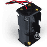 SUPORTE PARA 4 PILHAS AA