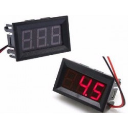 VOLTIMETRO DIGITAL VERMELHO