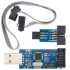 PROGRAMADOR/GRAVADOR USB ISP AVR ASP ATMEGA8/128 SUPORTE WIN7 64