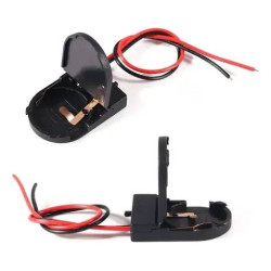 SUPORTE PARA 1 BATERIA CR2032 COM LIGA/DESLIGA