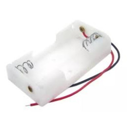 SUPORTE PARA 2 PILHAS AA